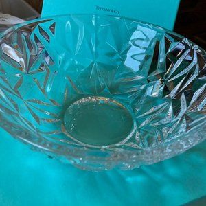 Tiffany & CO. Rock Glass Bowl with Original Box